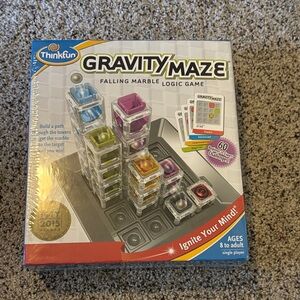 Think! Gravity Maze Falling Marble Game